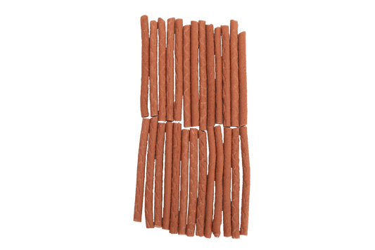 Friandise naturelle pour chien au cheval, riche en protéines et facile à mâcher. Une récompense saine et savoureuse pour tous les chiens.