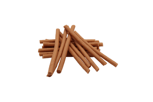 Friandise naturelle pour chien au saumon, riche en protéines et facile à mâcher. Une récompense saine et savoureuse pour tous les chiens.