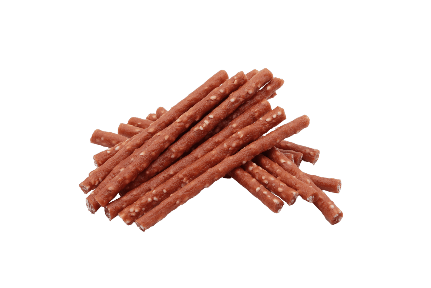 Friandise naturelle pour chien au canard, riche en protéines et facile à mâcher. Une récompense saine et savoureuse pour tous les chiens.