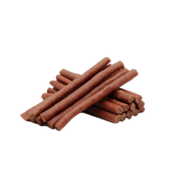 Friandise naturelle pour chien au lapin, riche en protéines et facile à mâcher. Une récompense saine et savoureuse pour tous les chiens.