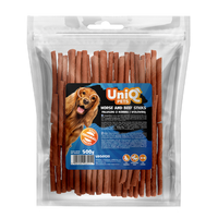 Friandise naturelle pour chien au cheval, riche en protéines et facile à mâcher. Une récompense saine et savoureuse pour tous les chiens.