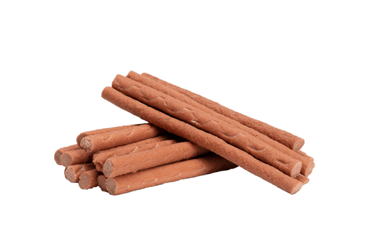 Friandise naturelle pour chien au cheval, riche en protéines et facile à mâcher. Une récompense saine et savoureuse pour tous les chiens.