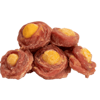 Friandise naturelle pour chien, riches en protéines et faites avec de vraies viandes.lapin, cheval, agneau, boeuf, poisson