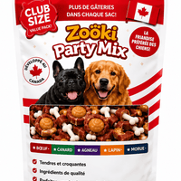Zoöki Party Mix™ Friandise naturelle pour chien lapin, cheval, agneau, boeuf, poisson - Zoöki Pets